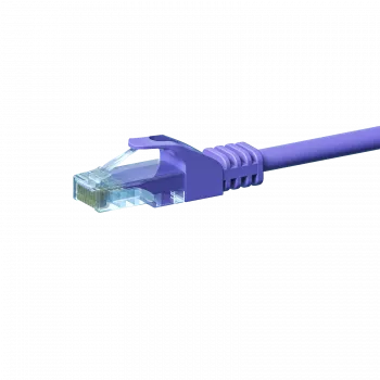DSIT CAT 5e nätverkskabel U/UTP - 3 meter - violett - CCA (DC-C58-030)