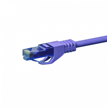 DSIT CAT6a nätverkskabel 100 % koppar - U/UTP - 2 meter - violett (DC-U6A8-020)