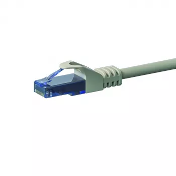 DSIT CAT6a U/UTP nätverks-patchkabel 100 % koppar 7,5 m grå