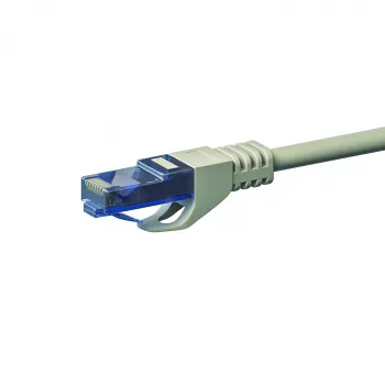 DSIT CAT6a U/UTP nätverks-patchkabel 100 % koppar 7,5 m grå