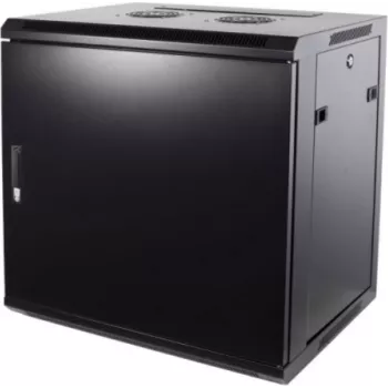 DSIT DS6609M 9U väggmonterat serverrack 600x600x500 mm med metalldörr