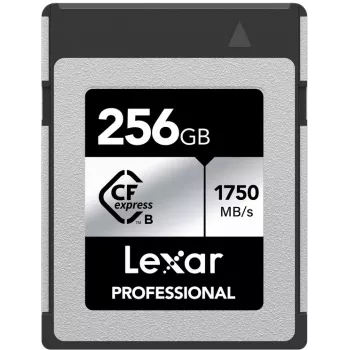 Lexar Professional CFexpress Type B minneskort 256GB, Silver Series (LCXEXSL256G-RNENG)