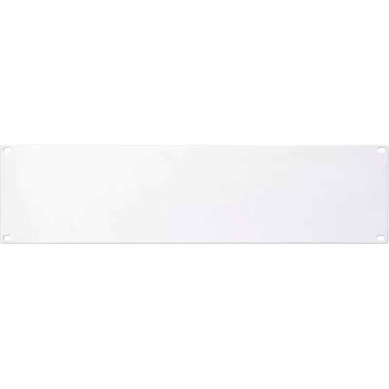 DSIT 19 inch rack-blindpanel 3U vit DS-Blind3-W