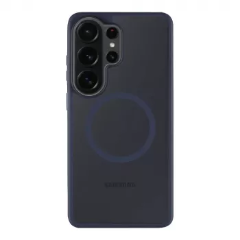 Taktisk bakre skyddsskal MagForce Hyperstealth Galaxy S26 Ultra mörkblå