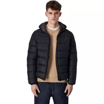 Champion herr hoodie-jacka, svart, 220342 KK001, XL