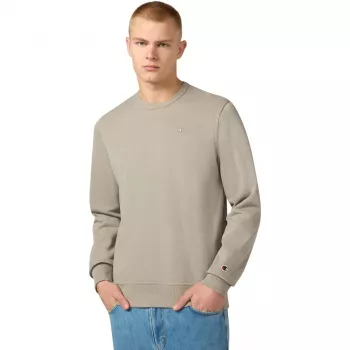 Champion herr crewneck sweatshirt beige 220785 ES035 XL