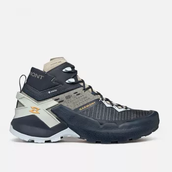 Garmont 9.81 Onyx Mid GTX herr vattentäta vandringsskor - Nights Blue/Plein Blue, storlek 45