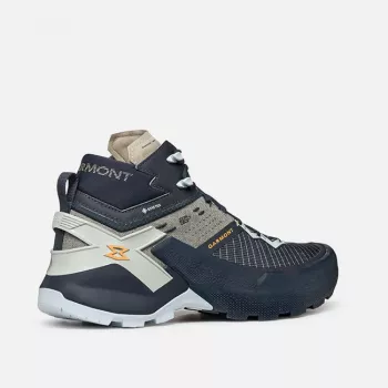 Garmont 9.81 Onyx Mid GTX herr vattentäta vandringsskor - Nights Blue/Plein Blue, storlek 45