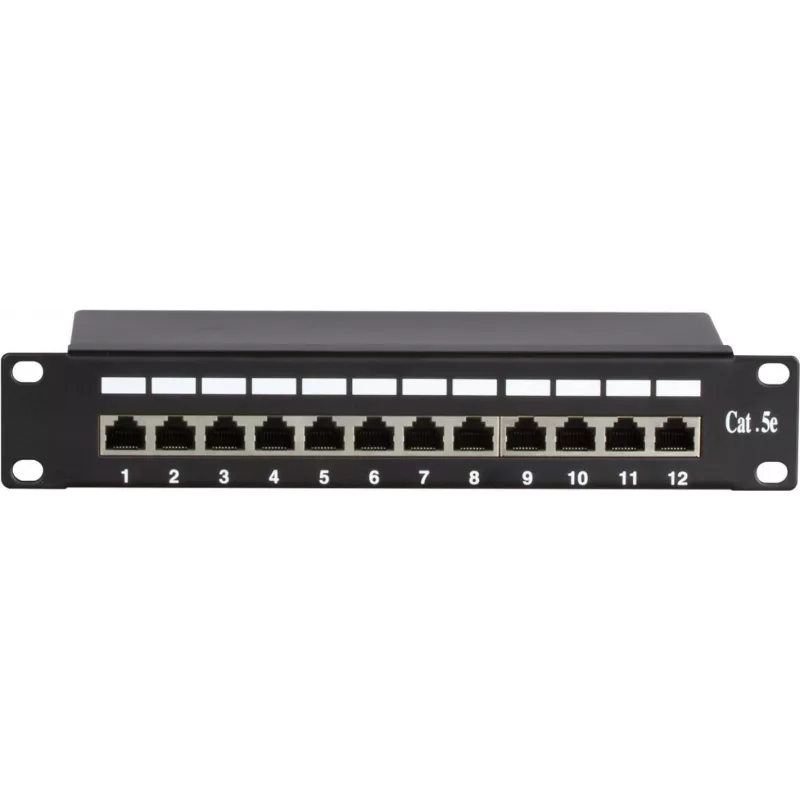 DSIT DS-10Patch5-12FTP 10 inch 12-port FTP Cat 5e patchpanel