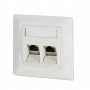 DSIT Keystone-överdrag elfenben DC-Wall-Key-I