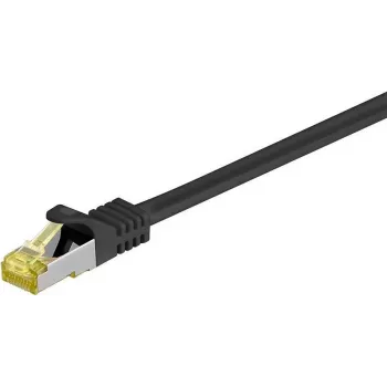 DSIT Cat.7 S/FTP PiMF RJ45 nätverkspatchkabel, 2 m, svart