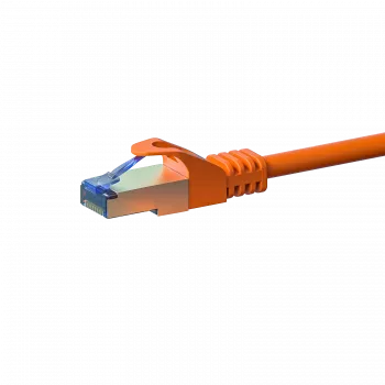 DSIT CAT 6a S/FTP LSOH nätverkspatchkabel, 3 m, orange, 10 Gbit/s, RJ45