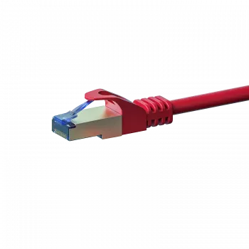 DSIT CAT 6a S/FTP LSOH nätverkspatchkabel, 10 m, röd (DC-6A5-100)
