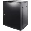 DSIT 12U väggmonterat serverskåp med metalldörr 600x600x635 mm
