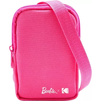 Kodak x Barbie mjuk väska med dragkedja och axelrem för Printomatic och Step Slim, rosa (RODBCMPK)