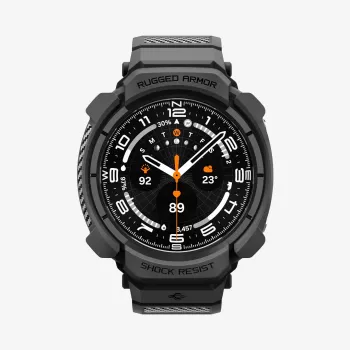 Spigen Rugged Armor PRO för Samsung Galaxy Watch Ultra 2 2026 (47mm) matt svart