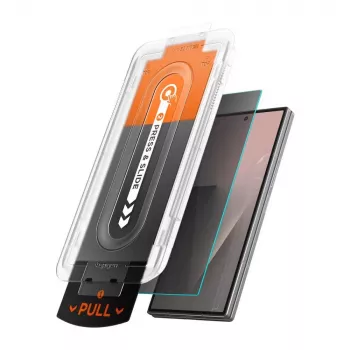 Spigen Glas.tR EZ Fit Pro 2-pack härdat glas skärmskydd med ultrakänsligt integritetsfilter för Samsung Galaxy Z Fold 7 / 8 huvudskärm