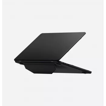 UNIQ Lyden Versa foliofodral för MacBook Air 13 inch (M2/M3/M4/M5) svart
