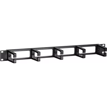 DS-IT 19 inch kabelhanteringspanel, plast – 1U (DS-1903)
