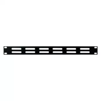 DS-IT 19 inch perforerad blindpanel 1U svart