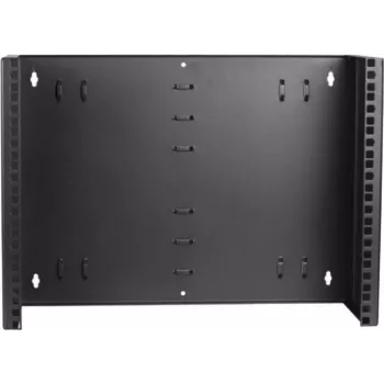 DSIT 8U 19 inch väggmonterad fast ram, 180 mm djup, svart (DS-WMB8-S)