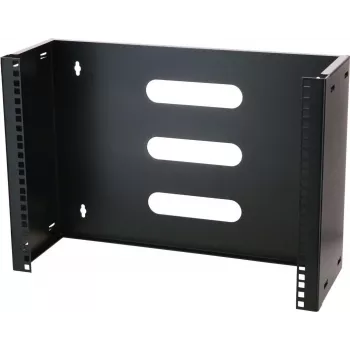 DSIT 8U 19 inch väggmonterad fast ram, 180 mm djup, svart (DS-WMB8-S)