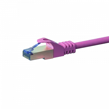 DSIT CAT 6a LSOH S/FTP nätverks-patchkabel 1,5 m rosa