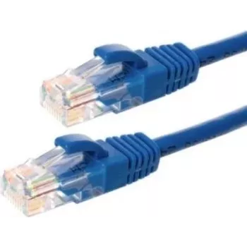 DSIT CAT6 Ethernet-patchkabel 7,5 m blå U/UTP 100 % koppar RJ45