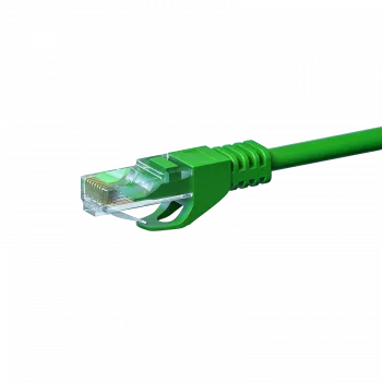 DSIT Cat 6 U/UTP patchkabel, 0,5 m, grön, CCA, RJ45, 1 Gbit/s