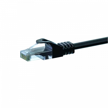 DSIT CAT 6 U/UTP nätverkskabel 20 m svart CCA (DC-C60-200)
