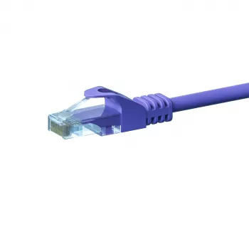 DSIT CAT5e U/UTP nätverkskabel, 20 m, violett, 100 % koppar (DC-58-200)