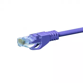 DSIT CAT5e U/UTP nätverkskabel, 20 m, violett, 100 % koppar (DC-58-200)