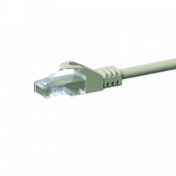 DSIT CAT 5e U/UTP nätverkskabel, 2 m, grå, CCA