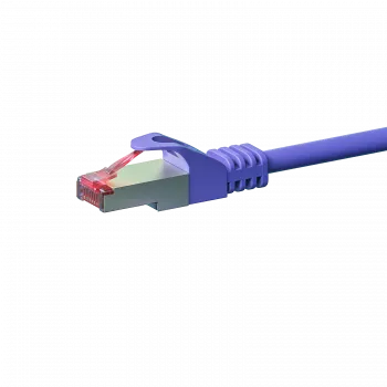 DSIT Cat 6 S/FTP LSOH nätverkspatchkabel, 1,5 m, violett
