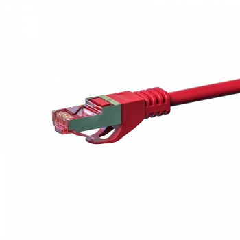 DSIT CAT 6 S/FTP LSOH nätverkspatchkabel, 7,5 m, röd