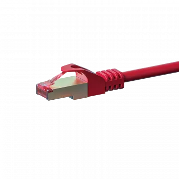 DSIT CAT 6 S/FTP LSOH nätverkspatchkabel, 7,5 m, röd
