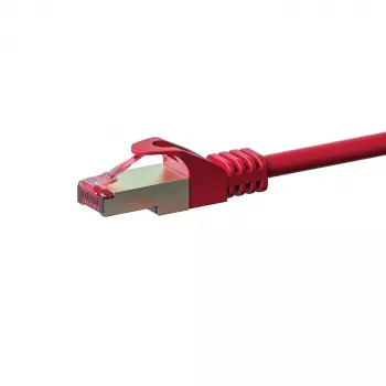 DSIT CAT 6 nätverkskabel LSOH – S/FTP – 50 meter – röd (DC-S65-500)