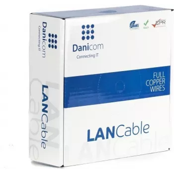 DSIT DANICOM CAT5E UTP 100 m PVC Fca nätverkskabel