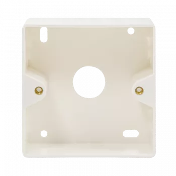 DSIT DC-Wall-Frame-I elfenben 1-fack designram för datauttag