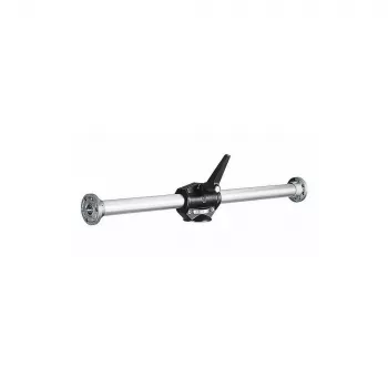 Manfrotto 131D sidarm för ljusstativ / tvärstång – 30 cm aluminiumarm med två 16 mm tappar, 5 kg bärförmåga