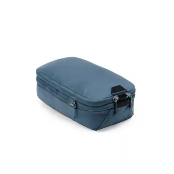 Peak Design Packing Cube Small – Ocean Blue, 4,5L komprimerad / 9L expanderad, väderbeständig, Bluesign-väv