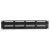 DS-IT CAT 5e UTP nätverkspatchpanel, 19 inch, 48-port (DS-Patch5-48UTP)