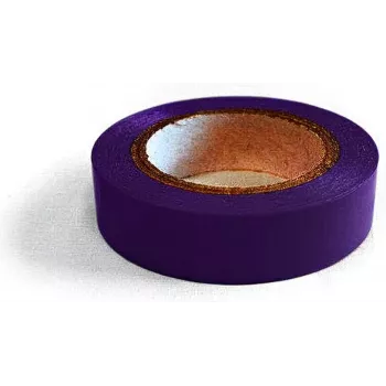 DSIT DC-Tape-Purple självhäftande PVC-isoleringstejp, 10 m x 19 mm, violett