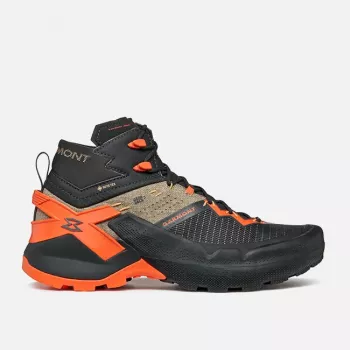Garmont 9.81 Onyx Mid GTX approachskor – Raven Black/Pale Beige – EU 42.5