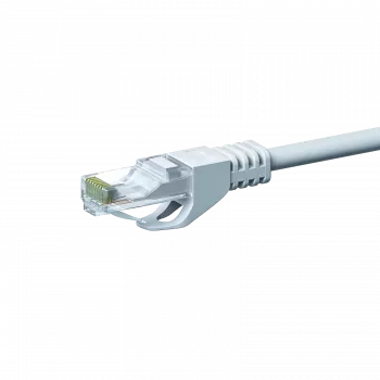 DSIT CAT 6 nätverkskabel U/UTP – 0,25 m – vit – CCA (DC-C62-002)