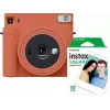 Fujifilm Instax Square SQ1 direktbildskamera, terrakottaorange, med film (70100148679)