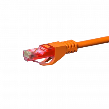 DSIT CAT6 nätverkskabel 100 % koppar - U/UTP - 10 meter - orange (DC-66-100)