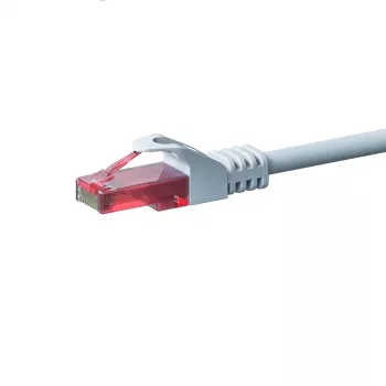 DSIT CAT6 U/UTP nätverkskabel, 15 m, vit, 100 % koppar (DC-62-150)