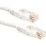 DSIT CAT6a U/UTP 100 % koppar patchkabel, 2 m, vit