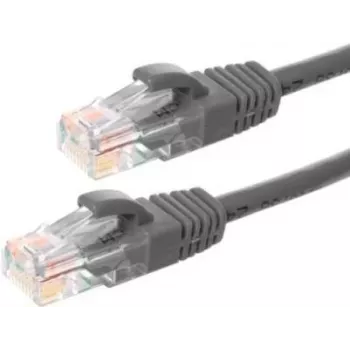 DSIT CAT5e nätverkskabel U/UTP 15 m grå 100 % koppar (DC-51-150)